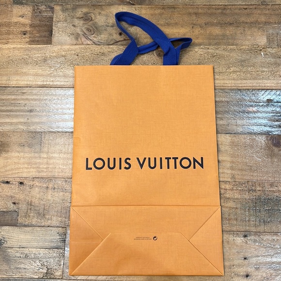 Authentic Louis Vuitton Shopping Bag Orange - Picture 6 of 6